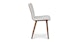 Sede Mist Gray Walnut Dining Chair - Gallery View 4 of 12.