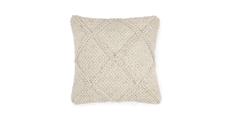 Criss Natural Ivory Pillow - Primary View 1 of 9 (Open Fullscreen View).