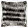 Ren Large Pillow - Black Weave