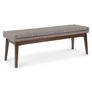 Chantel 56" Bench - Volcanic Gray