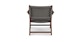 Reni Freckle Gray Lounge Chair - Gallery View 5 of 12.