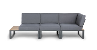Kezia Whale Gray Modular Sofa