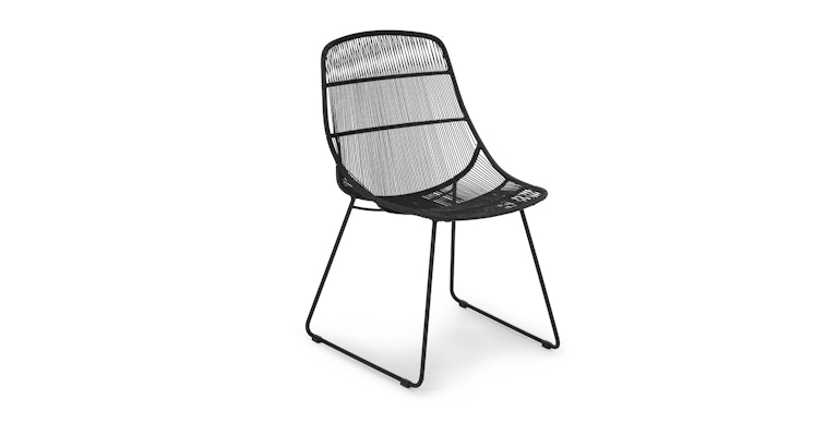 Selka Black Dining Chair - Primary View 1 of 13 (Open Fullscreen View).