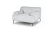 Abisko Mist Gray Lounge Chair - Gallery View 3 of 10.