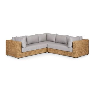 Capra 97" Outdoor Sectional - Beach Sand