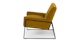 Regis Yarrow Gold Lounge Chair - Gallery View 4 of 11.