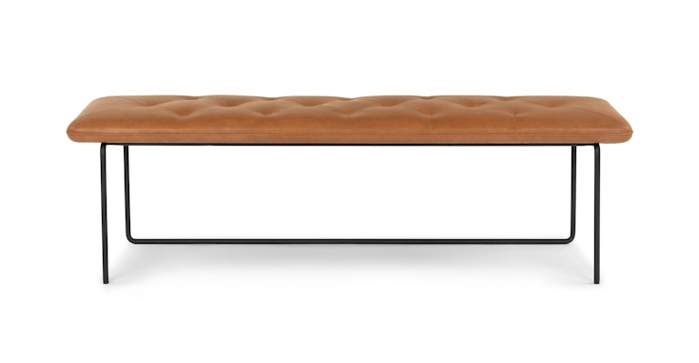 Level Bella Caramel 61" Bench - Primary View 1 of 8 (Open Fullscreen View).