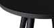 Halden Dark Charcoal 16" Round Side Table - Gallery View 5 of 9.