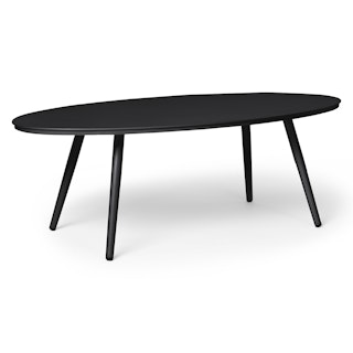 Halden 47" Outdoor Coffee Table - Dark Charcoal