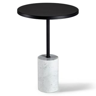 Narro Marble Side Table - Black
