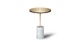 Narro Brass Side Table - Gallery View 1 of 9.