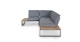 Kezia Whale Gray Modular Sectional - Gallery View 4 of 11.