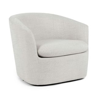 Turoy 32.5" Swivel Lounge Chair - Wicklow Gray