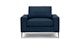 Nova Twilight Blue Armchair - Gallery View 1 of 10.