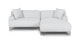 Abisko Mist Gray Right Sectional - Gallery View 1 of 12.