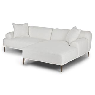 Abisko 94.5" Right Sectional - Quartz White