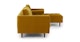 Sven Yarrow Gold Right Sectional Sofa - Gallery View 4 of 14.