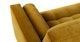 Sven Yarrow Gold Left Sectional Sofa - Gallery View 3 of 14.
