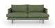 Burrard Forest Green Loveseat - Gallery View 1 of 10.