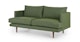 Burrard Forest Green Loveseat - Gallery View 3 of 10.