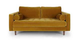 Sven Yarrow Gold 72" Sofa