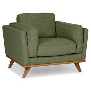 Timber 41" Lounge Chair - Olio Green