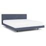Tessu King Low Profile Upholstered Bed - Caspian Blue