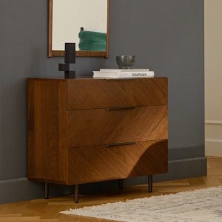 Nera 3-Drawer Chest - Walnut