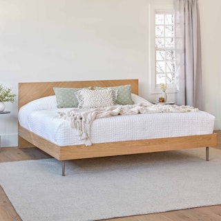 Nera King Bed - Oak