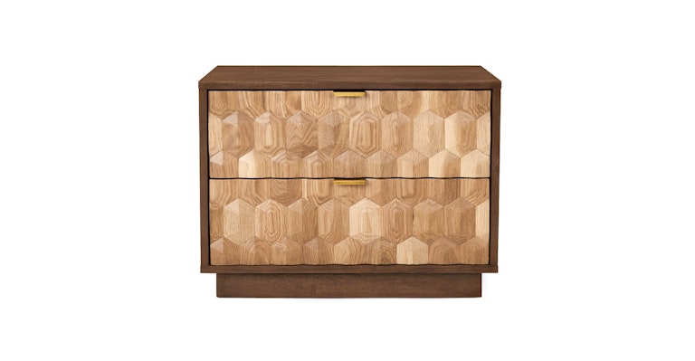 Geome 2-Drawer Nightstand - Primary View 1 of 12 (Open Fullscreen View).