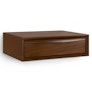 Lenia Floating Nightstand - Walnut