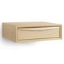 Lenia Floating Nightstand - White Oak