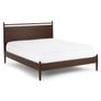 Lenia Queen Panel Bed - Walnut