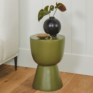 Hendry Outdoor Side Table - Willow Green