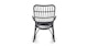 Medan Graphite Rocking Chair - Gallery View 5 of 12.