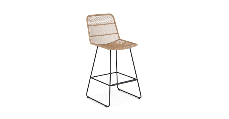 Selka Natural Counter Stool - Primary View 1 of 11 (Open Fullscreen View).
