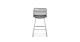 Selka Black Counter Stool - Gallery View 5 of 12.