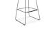 Selka Black Counter Stool - Gallery View 9 of 12.