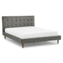 Sven Queen Tufted Bed - Briar Gray