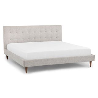 Sven King Tufted Bed - Birch Ivory