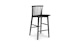 Rus Black Counter Stool - Gallery View 1 of 11.