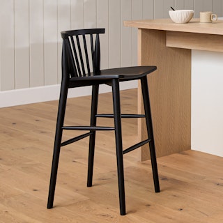 Rus Bar Stool - Black