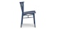 Rus Oslo Blue Dining Chair - Gallery View 4 of 13.