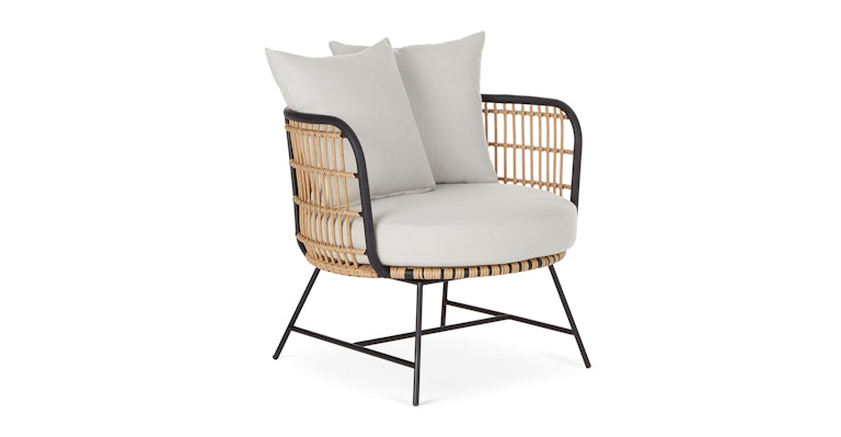 Onya Lily White Lounge Chair - Primary View 1 of 12 (Open Fullscreen View).