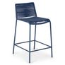 Zina Outdoor Counter Stool - Indigo Blue