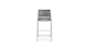 Zina Heathered Gray Counter Stool - Gallery View 4 of 12.