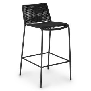 Zina Outdoor Bar Stool - Ember Black