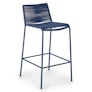 Zina Outdoor Bar Stool - Indigo Blue