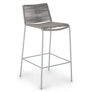 Zina Outdoor Bar Stool - Heathered Gray