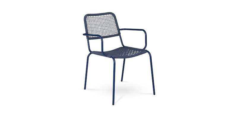 Manna Indigo Blue Dining Chair - Primary View 1 of 11 (Open Fullscreen View).